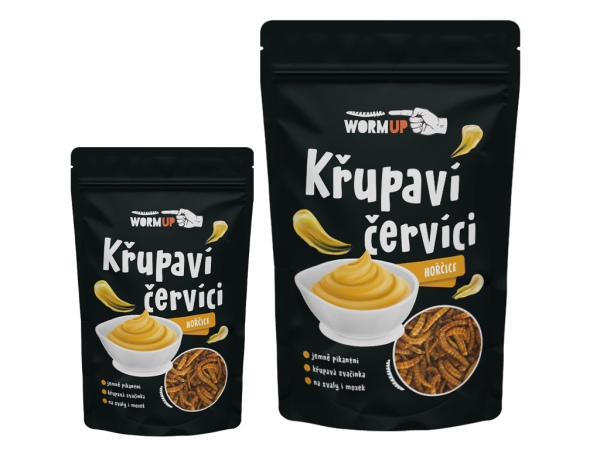 Křupaví červíci hořčice (1)